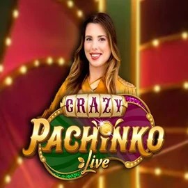 Crazy Pachinko logo – Live Casino by Evolution at Whamoo Casino
