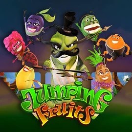 Jumping Fruits by Wazdan, showcased at whamooo.com – game logo