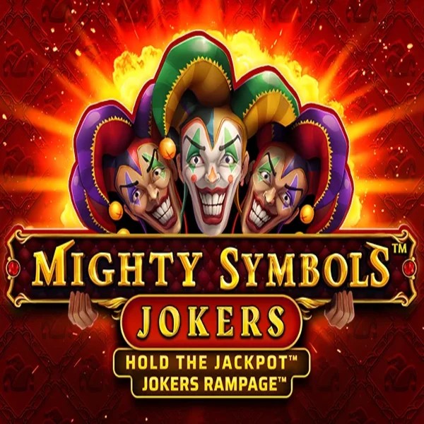 Mighty Symbols Joker slot logo by Wazdan at Whamoo Casino