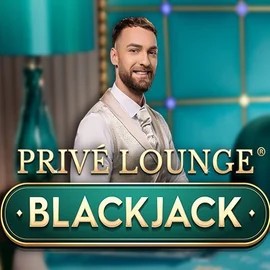 Privé Lounge Blackjack slot logo by Pragmatic Play at Whamoo Casino