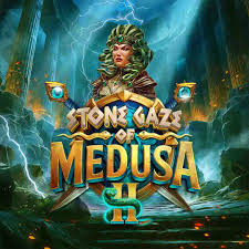 Stone Gaze of Medusa 2 slot logo by Stakelogic at Whamoo Casino