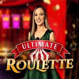 Official Live Casino logo: Ultimate Roulette by Ezugi at Whamoo Casino