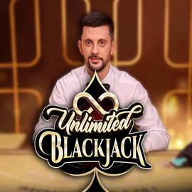 Unlimited Blackjack slot visual from Ezugi available on whamooo.com